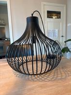 Moderne zwarte design lamp zwart, Huis en Inrichting, Ophalen of Verzenden, Zo goed als nieuw, Metaal, 50 tot 75 cm
