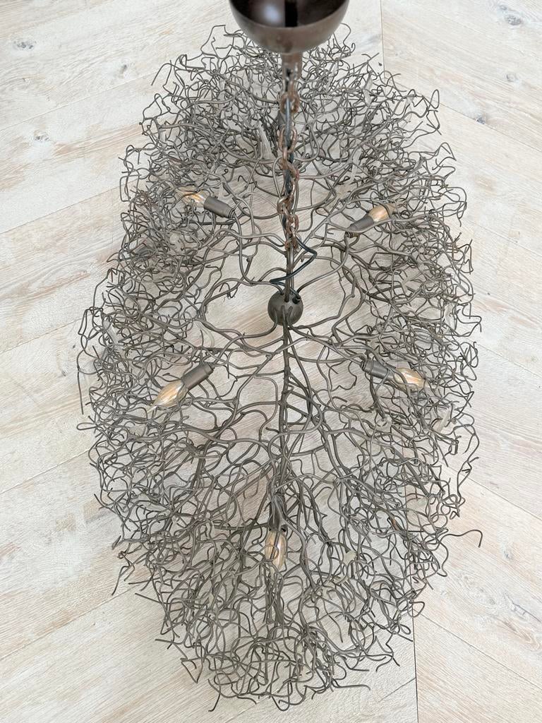 Brand van Egmond Hollywood Ovaal Hanglamp 140 x 70 cm., Huis en Inrichting, Lampen | Hanglampen, Ophalen of Verzenden, Zo goed als nieuw