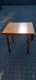 (Bijzet) keukentafel grenen hout met extra verlengstuk., Antiek en Kunst, Antiek | Meubels | Tafels, Ophalen