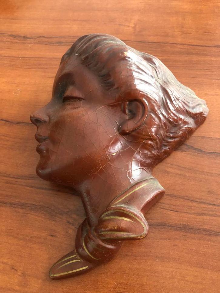 Goebel Wandmasker Dame 1959, Antiek en Kunst, Kunst | Beelden en Houtsnijwerken, Ophalen of Verzenden