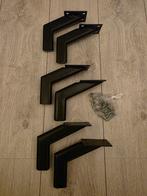 6 design meubelpoten 12 cm zwart plaat, Ophalen, Zo goed als nieuw, Minder dan 150 cm