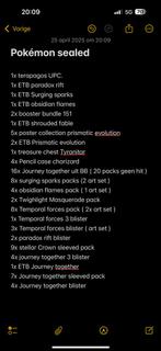 Sealed pokemon Items. ETB Booster bundles packs, Ophalen of Verzenden, Nieuw