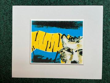Herman Brood tijger zeefdruk beschikbaar voor biedingen