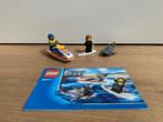 Lego city surfer rescue 60011, Complete set, Ophalen of Verzenden, Lego, Zo goed als nieuw