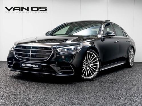 Mercedes-Benz S-Klasse S 450d 4MATIC Lang AMG Line | DRIVE P, Auto's, Mercedes-Benz, Bedrijf, Te koop, S-Klasse, 4x4, Lederen bekleding