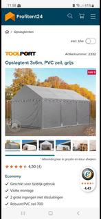 Nieuw opslagtent partytent 3x6m, Ophalen, Opvouwbaar, Minder dan 4 meter, 2 meter of meer