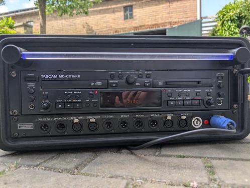 Professionele Tascam MD-CD1-MKII ingebouwd rack, Audio, Tv en Foto, Professionele Audio-, Tv- en Video-apparatuur, Zo goed als nieuw