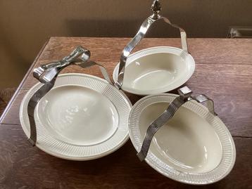 Vintage.3 Borden-Klem-Dragers. Buigbaar naar Maat. Pr.p.st. beschikbaar voor biedingen