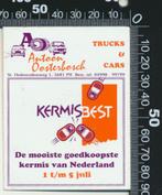 Sticker: Kermis Best, Verzamelen, Ophalen of Verzenden, Zo goed als nieuw, Bedrijf of Vereniging