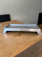 Metalen Dienblad Rechthoekig, Ophalen of Verzenden, Gebruikt, Rechthoekig, Metaal