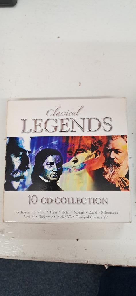 Classical Legends 10 cd collection, Cd's en Dvd's, Cd's | Klassiek, Zo goed als nieuw, Orkest of Ballet, Middeleeuwen en Renaissance