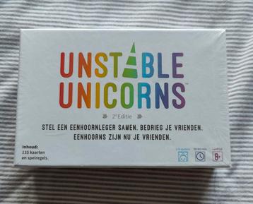 Unstable Unicorns Kaartspel beschikbaar voor biedingen
