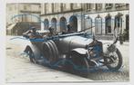 Minerva automobile auto Eiffeltoren Duitse soldaten foto, Verzamelen, Verzenden, Voor 1920, Gelopen, Voertuig