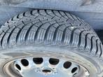 VW,SEAT,AUDI,SKODA SET winterbanden op stalen velgen., Gebruikt, 16 inch, Banden en Velgen, Personenwagen