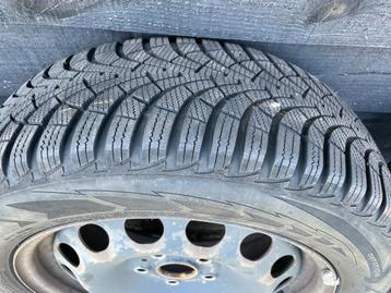 Winterbanden set  5x112VW,SEAT,AUDI,SKODA  op stalen velgen. beschikbaar voor biedingen
