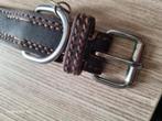 Halsband, 80 tot 90 cm, Echt leder, Trixie, Tailleriem