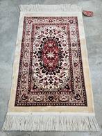 Vintage Perzisch wol oosters vloerkleed viscose 48x72cm, Minder dan 50 cm, Gebruikt, 50 tot 100 cm, Ophalen of Verzenden