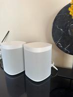 Sonos One (Gen 2) - Set van 2, Audio, Tv en Foto, Luidsprekers, Ophalen of Verzenden, Zo goed als nieuw, Sonos, Minder dan 60 watt