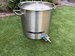 Brewferm brouwketel pan ketel rvs bier of wijn brouwen, Hobby en Vrije tijd, Ophalen of Verzenden, Zo goed als nieuw