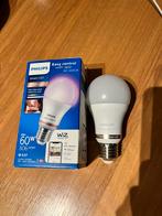 Philips Smart LED lamp kleur/wit E27 60W/806 lumen, Nieuw, E27 (groot), Kleur/wit verbonden met wifi/app, Ophalen of Verzenden