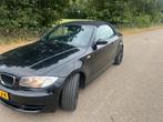 BMW 1-Serie 2.0 118I Cabrio 2010 Zwart, Auto's, BMW, 1-Serie, Achterwielaandrijving, Zwart, Cabriolet