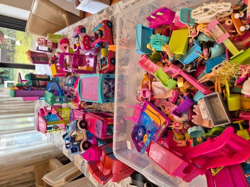 polly pocket Mattel mega set eind 90's begin '00, Kinderen en Baby's, Speelgoed | Bouwstenen, Gebruikt, Overige merken, Ophalen