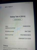 Samsung Galaxy Tab A (2016) met Simkaart, 10 inch, Gebruikt, Ophalen of Verzenden, Samsung
