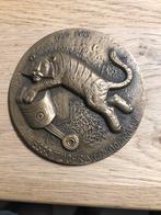 Esso Tiger-Verkooprally Bronzen Medaille 1964-1965, Postzegels en Munten, Ophalen of Verzenden, Brons