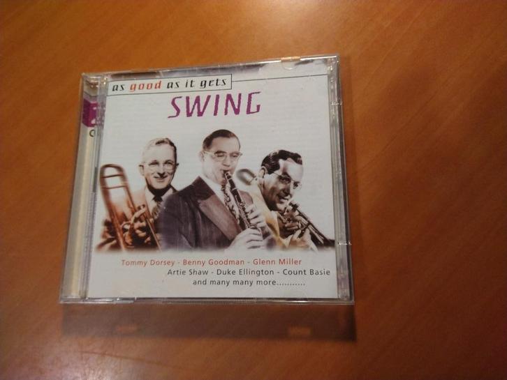 2-CD-set As Good As It Gets. Swing, Cd's en Dvd's, Cd's | Jazz en Blues, Zo goed als nieuw, Jazz, 1980 tot heden, Ophalen of Verzenden