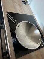 AEG Wokpan - Nieuwstaat, Huis en Inrichting, Keuken | Potten en Pannen, Inductieplaat, Nieuw, Ophalen of Verzenden, Rvs