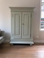 Mooie linnenkast meidenkast vintage, Huis en Inrichting, Ophalen, 100 tot 150 cm, Landelijk brocante vintage, Eikenhout