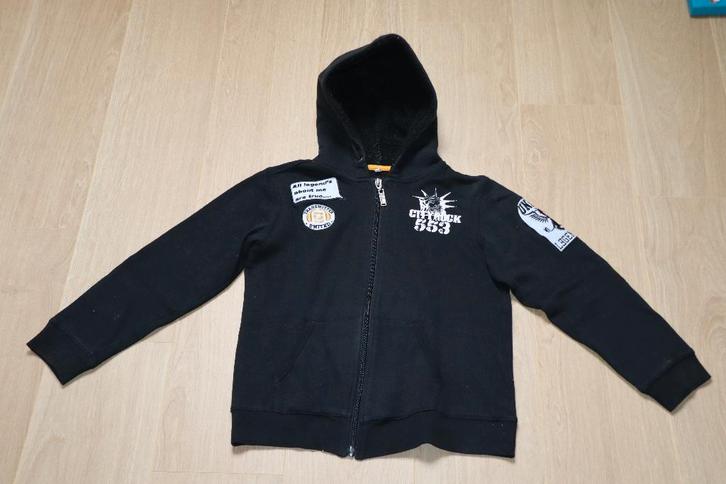 SOHO NY hoodie vest ZGAN Maat 146/152 (Zwart), Kinderen en Baby's, Kinderkleding | Maat 146, Gebruikt, Meisje, Trui of Vest, Ophalen of Verzenden