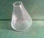 Transparant glazen jaren 80 tuimelvaasje  20 cm, Overige kleuren, Nieuw, Ophalen of Verzenden, Glas
