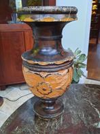 Houten vaas, Antiek en Kunst, Antiek | Vazen, Ophalen of Verzenden