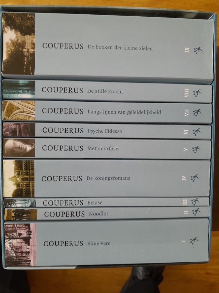 LOUIS COUPERUS 10 GROOTSTE WERKEN IN CASSETTE, Boeken, Ophalen of Verzenden, Zo goed als nieuw
