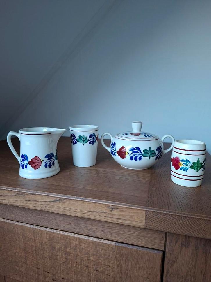 Boerenbont!  Losse onderdelen te koop, Huis en Inrichting, Keuken | Servies, Zo goed als nieuw, Overige typen, Boerenbont, Aardewerk