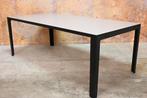 ZGANieuw fraaie Leolux Kalia design eettafel, Metaal, Leolux, Design, 200 cm of meer