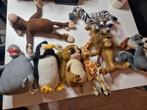 Complete set Madagascar knuffels, Kinderen en Baby's, Speelgoed | Knuffels en Pluche, Overige typen, Zo goed als nieuw, Verzenden