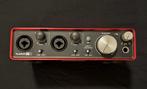 Focusrite Scarlett 2i2 (2nd Gen) – Top audio interface, Ophalen of Verzenden, Zo goed als nieuw, Minder dan 5 kanalen, Microfooningang