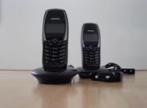 Siemens Gigaset SL1 (handset met lader) zwart zgan, Telecommunicatie, Vaste telefoons | Handsets en Draadloos, 1 handset, Ophalen of Verzenden