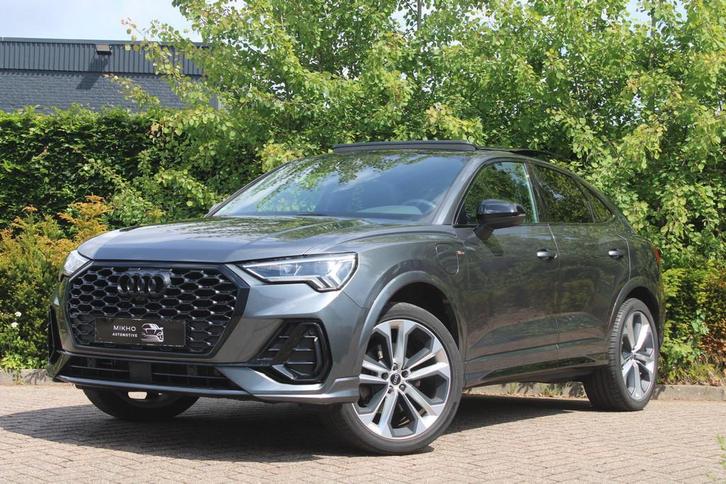 Audi Q3 Sportback 45 TFSI e 3x S-Line | Panoramadak | Sfeerv, Auto's, Audi, Bedrijf, Te koop, Q3, 360° camera, ABS, Achteruitrijcamera