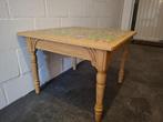 bijzet tafel, Huis en Inrichting, Minder dan 55 cm, Gebruikt, Vierkant, Hout