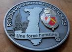 Grote plak Gendarmerie Frankrijk, Verzamelen, Ophalen of Verzenden, Landmacht, Nederland, Embleem of Badge