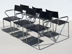 Buisframe eetkamerstoel-  Bauhaus, Marcel Breuer stijl, Ophalen, Bauhaus, Marcel Breuer, -, Zwart