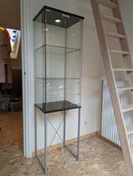 Glazen vitrine kast, Ophalen, Zo goed als nieuw, 25 tot 50 cm
