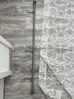 Roede uitschuifbaar met ophangsystem incl witte gordijnen., Ophalen, Zo goed als nieuw, 200 cm of meer