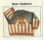 Berenclub trui breipatroon, Ophalen of Verzenden, Zo goed als nieuw, Breien, Patroon of Boek