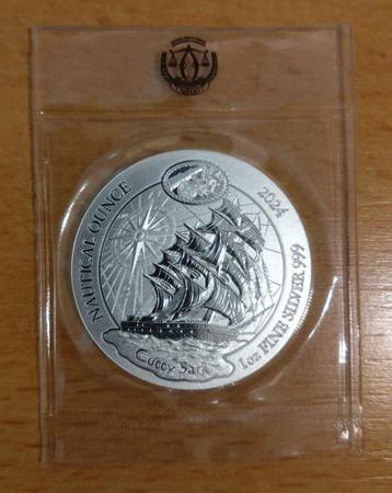 Zilver oz nautical Ounce Rwanda - Cutty Sark - 2024 - Ruanda beschikbaar voor biedingen