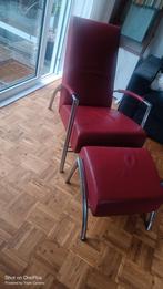Hartink design fauteuil met hocker, Ophalen, Zo goed als nieuw, 50 tot 75 cm