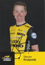 Wielrennen STEVEN KRUIJSWIJK echte handtekening, Verzenden, Zo goed als nieuw, Overige sporten, Spelerskaart